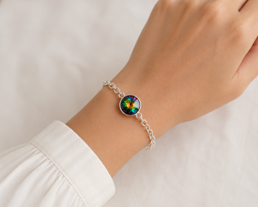 Vitral Swarovski Crystal Rivoli Bracelet
