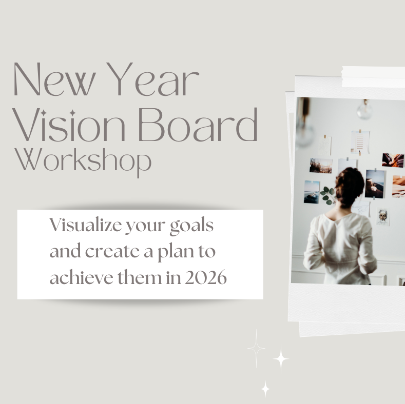 January 7 New Year Vision Board Workshop
