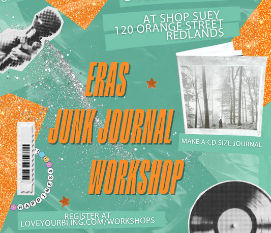 December 7, Eras Junk Journal Workshop — Redlands
