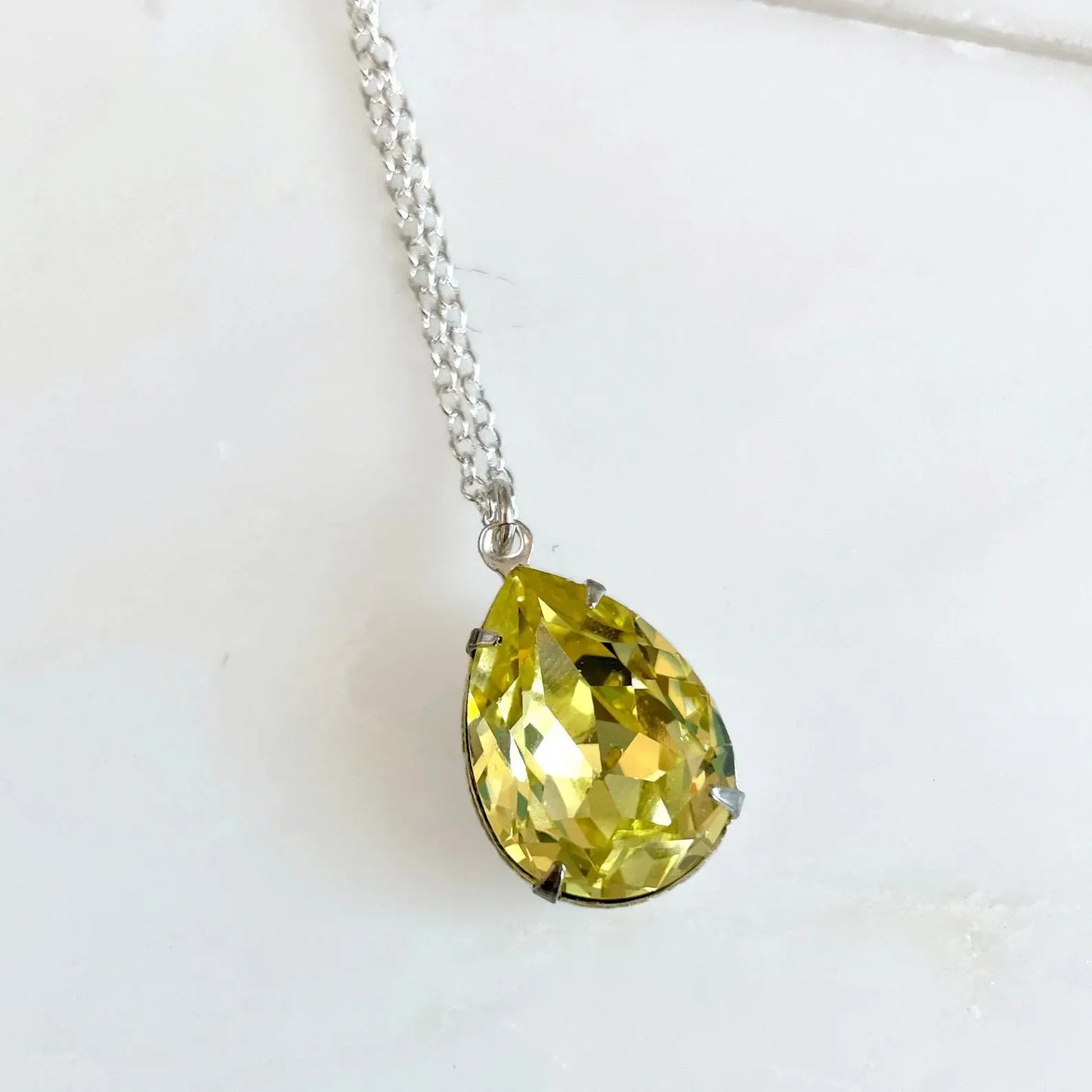 Jonquil Teardrop Pear Pendant LoveYourBling
