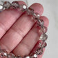 Silver crystal bracelet