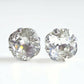 Clear crystal stud earrings 10mm