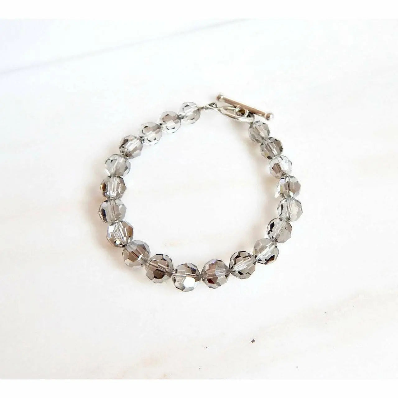 Silver crystal bracelet LoveYourBling