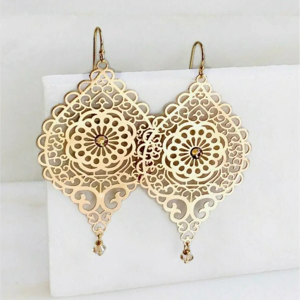 Filigree earrings boho earrings LoveYourBling
