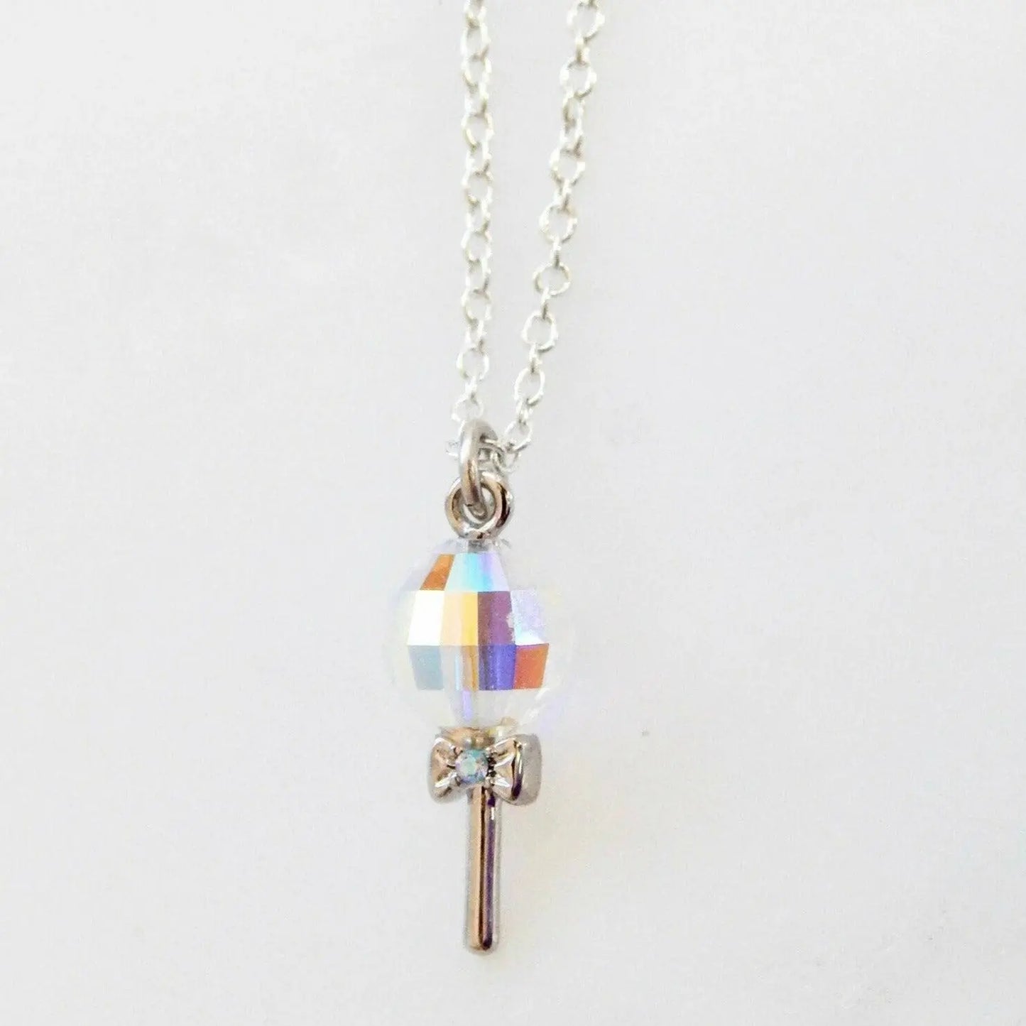 Crystal lollipop necklace LoveYourBling