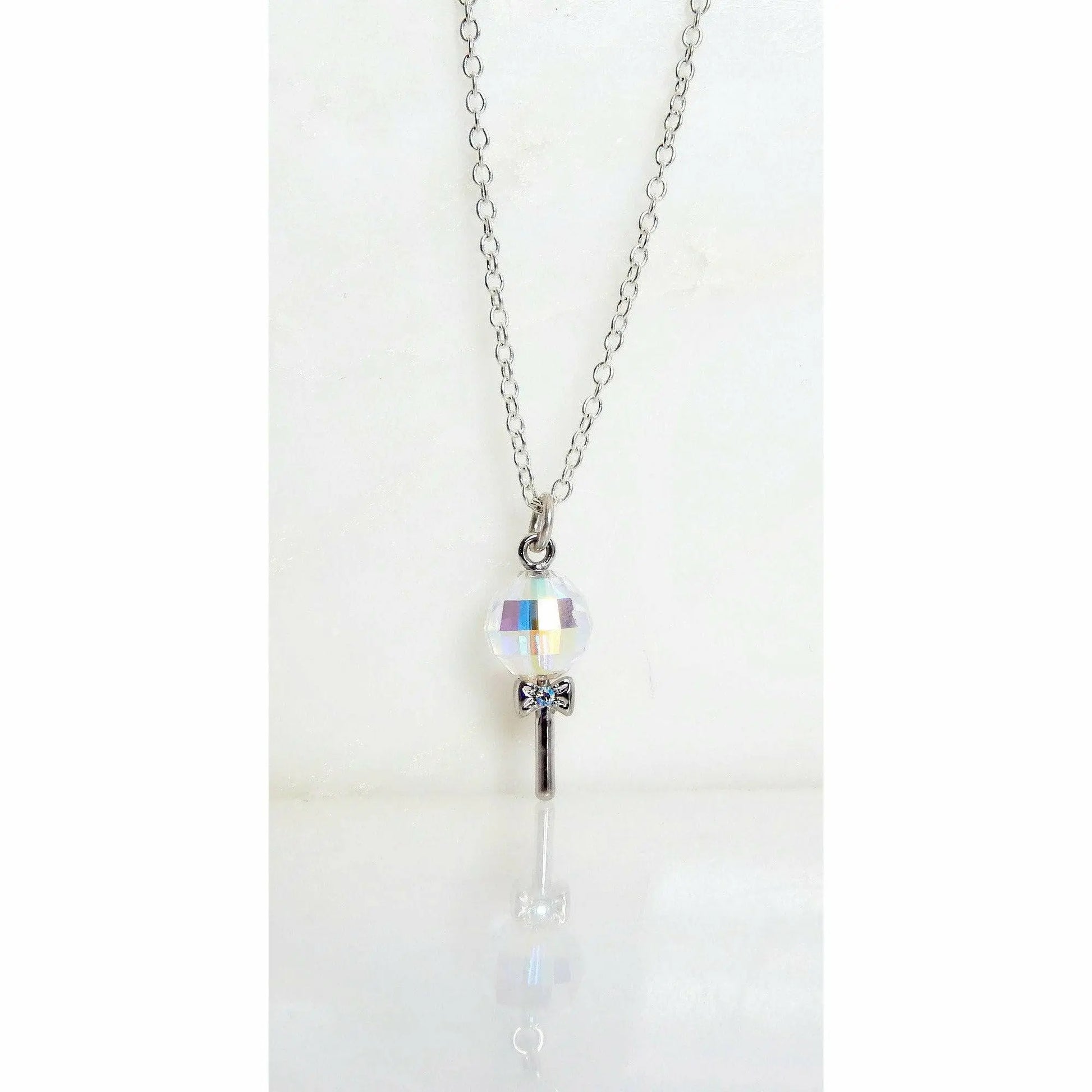 Crystal lollipop necklace LoveYourBling
