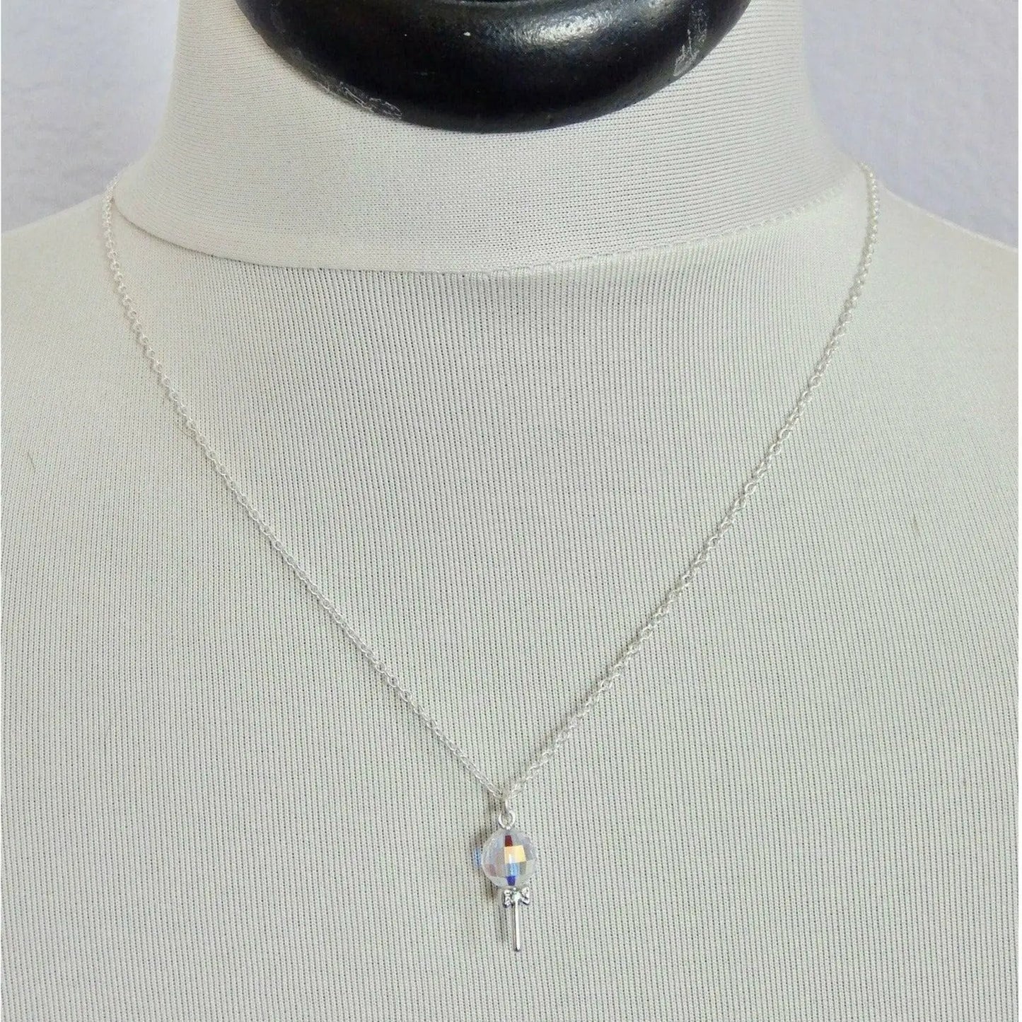 Crystal lollipop necklace LoveYourBling