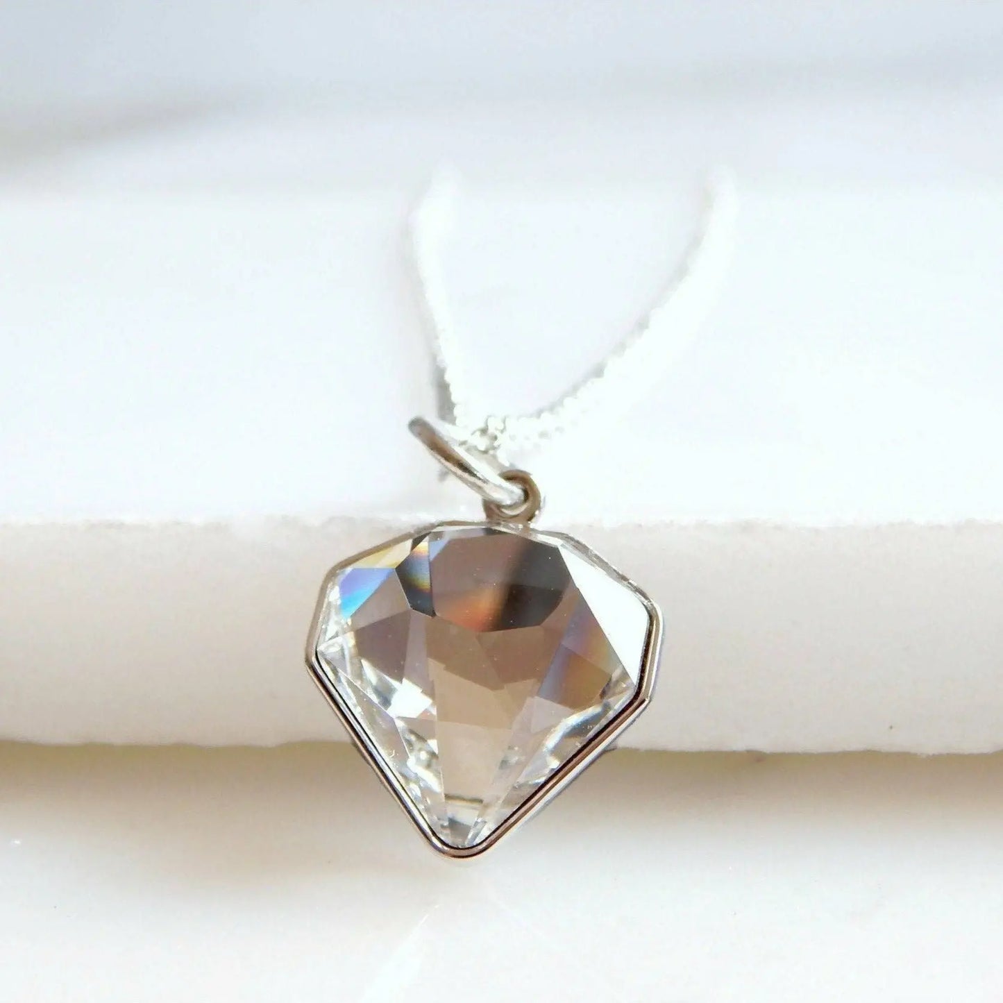 Crystal bling diamond necklace LoveYourBling
