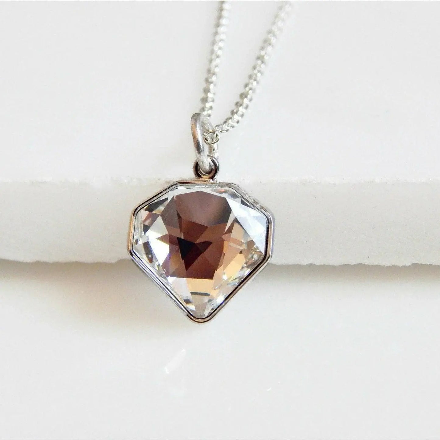 Crystal bling diamond necklace LoveYourBling