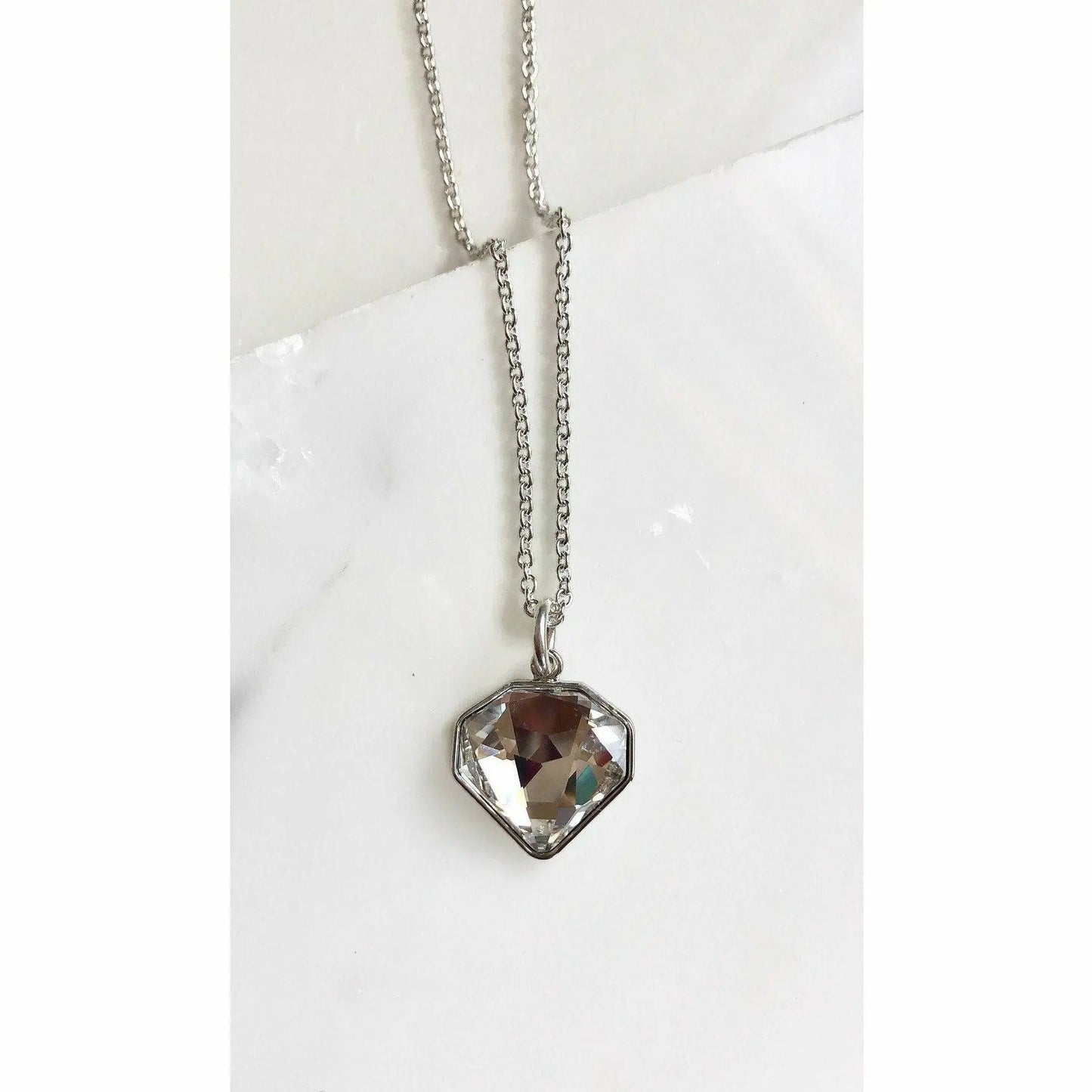 Crystal bling diamond necklace LoveYourBling