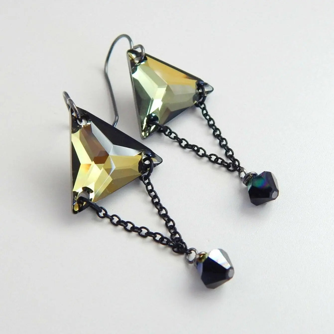 Triangle earrings as seen on The Vampire Diaries LoveYourBling