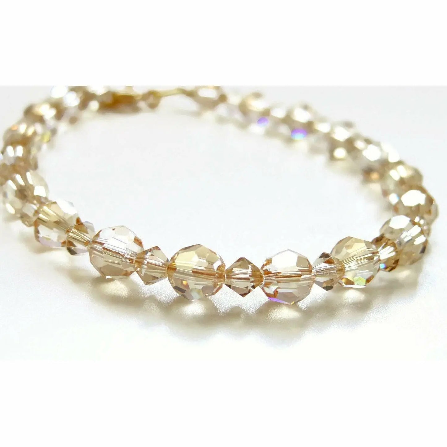 Golden shadow crystal bracelet LoveYourBling