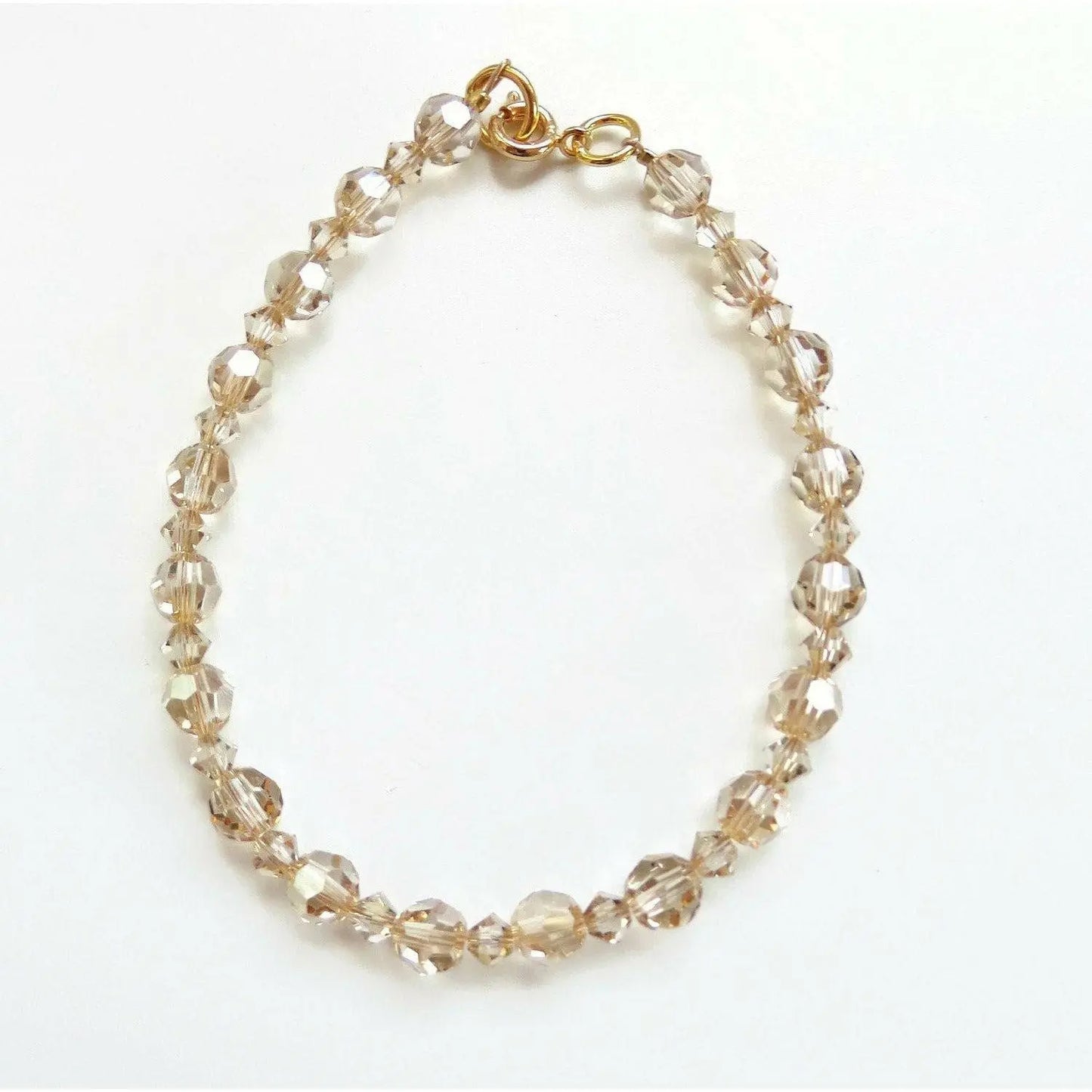 Golden shadow crystal bracelet LoveYourBling