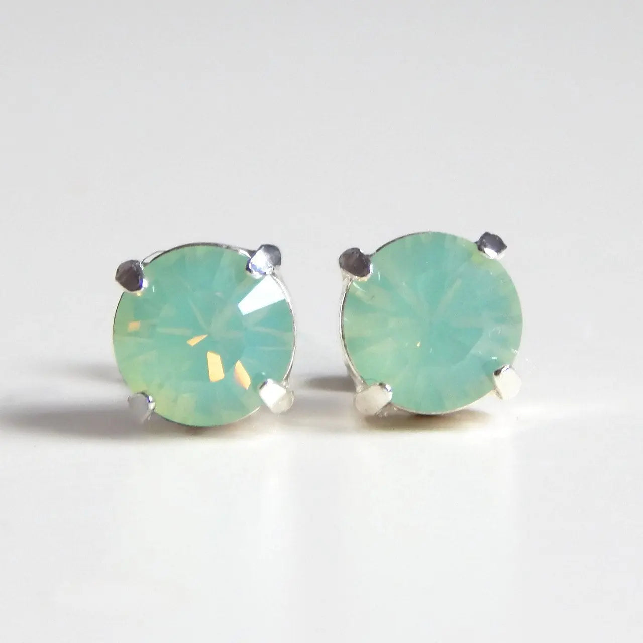 Mint opal stud earring LoveYourBling