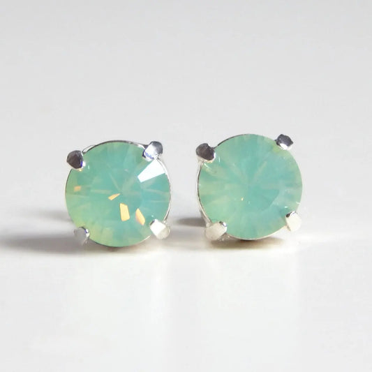 Mint opal stud earring LoveYourBling