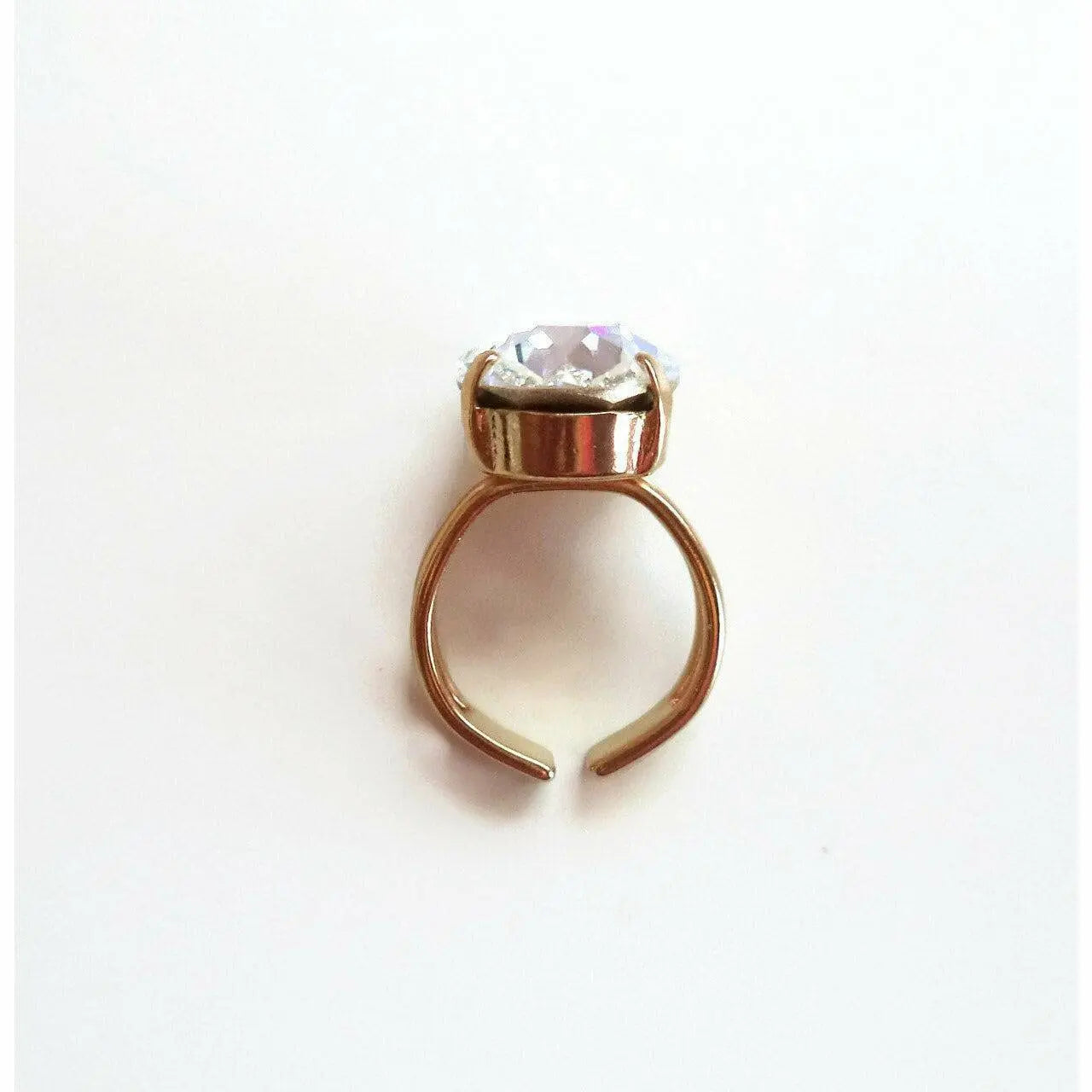 Moonlight Oval Crystal Cocktail Ring LoveYourBling