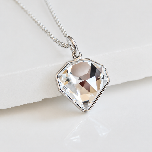Crystal bling diamond necklace