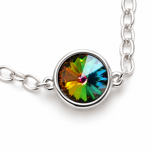 Vitral Swarovski Crystal Rivoli Bracelet