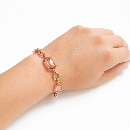 Rose gold crystal bracelet - as seen on Jane the Virgin