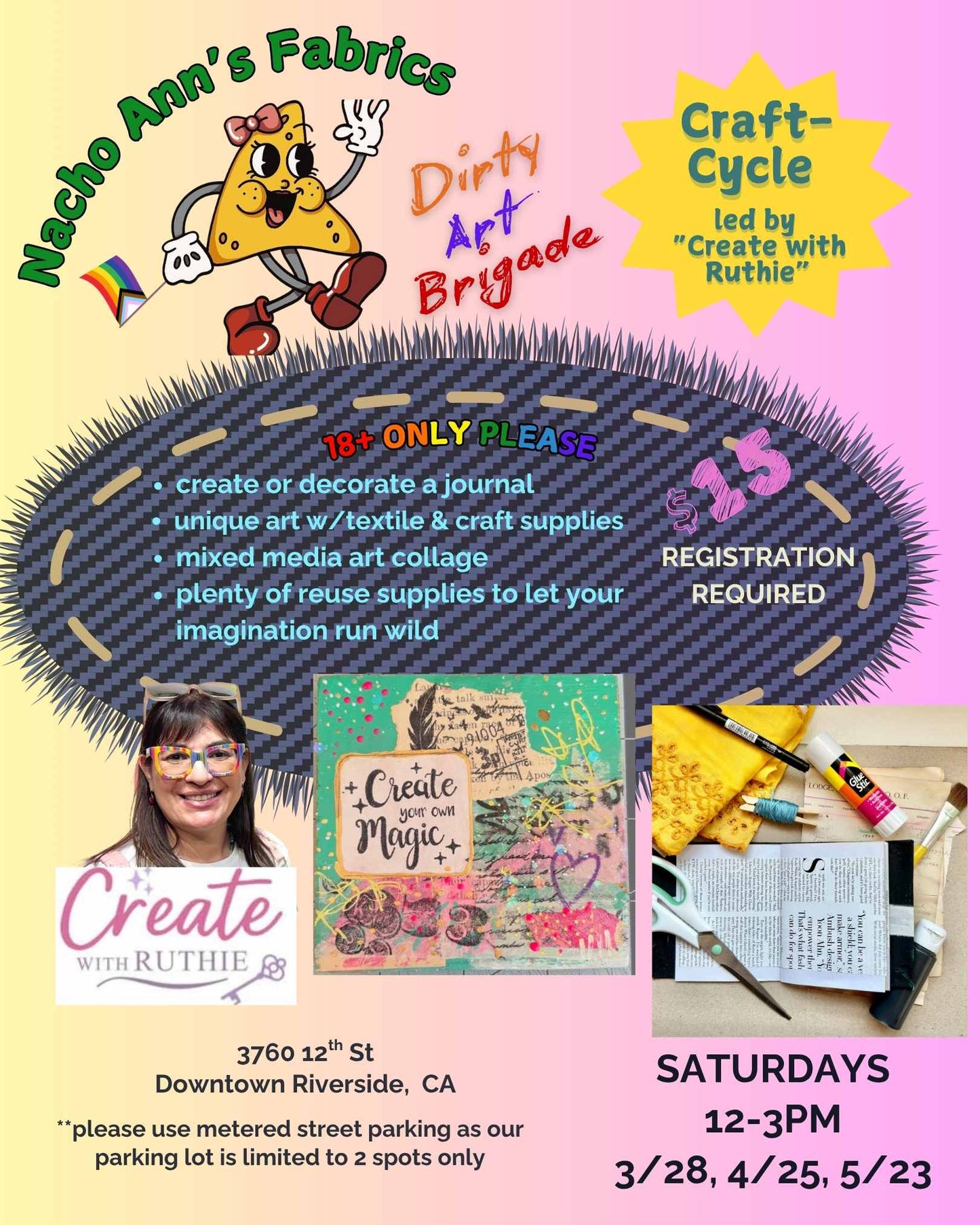 Creative Upcycling Workshop – Nacho Ann’s