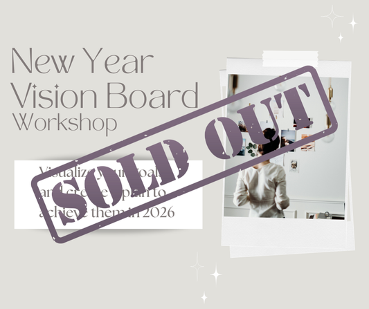 January 7 New Year Vision Board Workshop