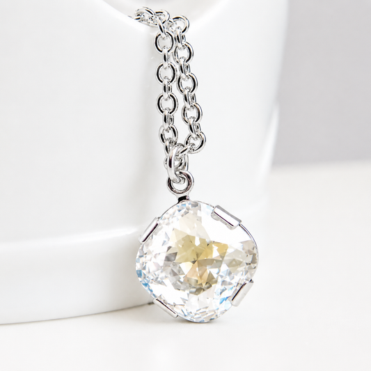 Moonlight crystal necklace