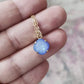 Blue Opal Crystal Pendant