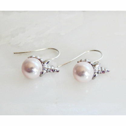 Boucles d'oreilles licorne perles roses