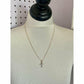 Crystal cross necklace