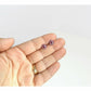 Dark Pink Crystal Earrings