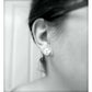 Marsala crystal earrings